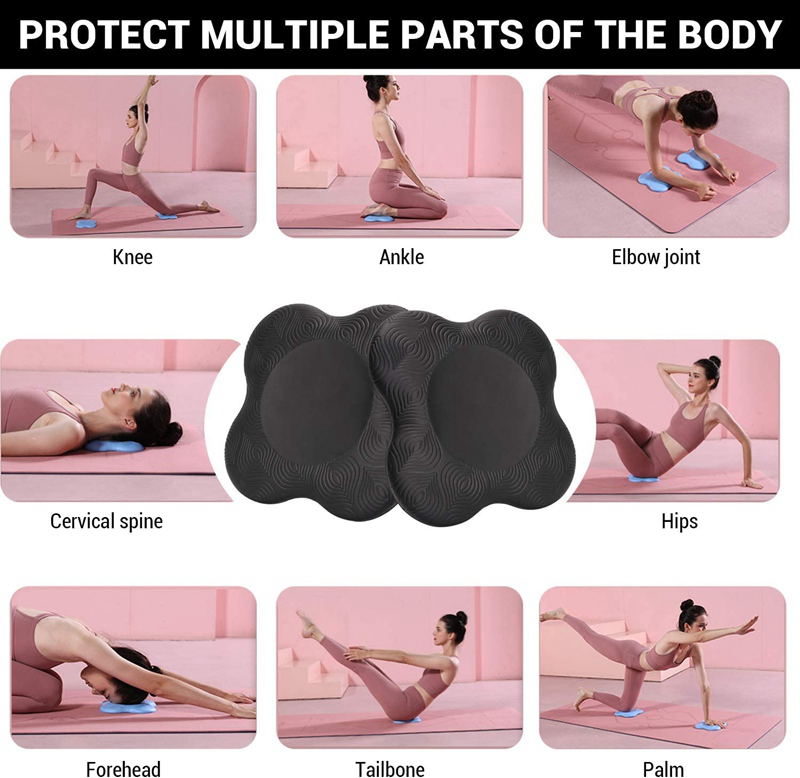Yoga Knee Pad mat Support for Yoga and Pilates Excercise, Cushion for